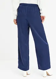 Pantalon en satin avec effet brillant, bonprix