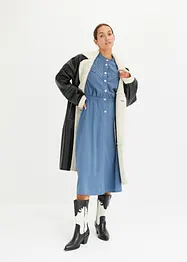 Robe midi à rivets, bonprix