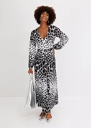 Robe en jersey avec lien à la taille et anneau, bonprix