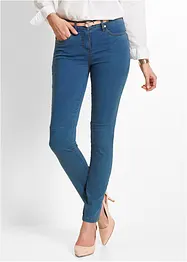 Jean slim taille mi-haute, très extensible, bonprix