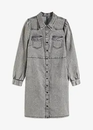 Robe courte en jean, bonprix