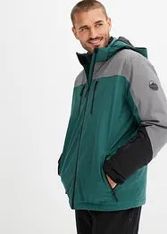 Veste de ski imperméable avec jupe pare-neige, bonprix