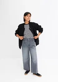 Jean large taille haute, bonprix