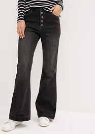 Jean Bootcut, taille haute et extensible, bonprix