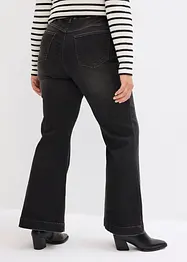 Jean Bootcut, taille haute et extensible, bonprix