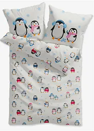 Parure de lit avec pingouins, bonprix