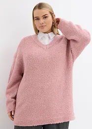 Pull en maille bouclette, bonprix