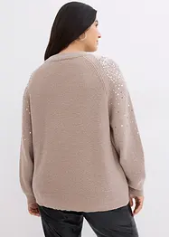 Pull à sequins, bonprix