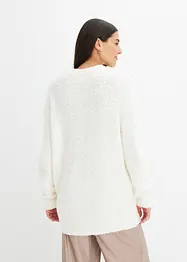 Pull oversize en maille bouclette, bonprix