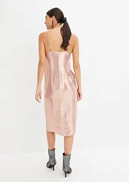 Robe à bretelles fines en satin, bonprix