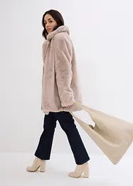 Manteau en fausse fourrure, bonprix