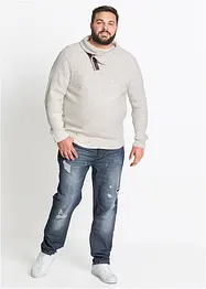 Pull en grosse maille à col châle, bonprix