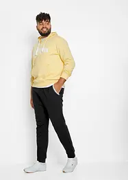 Pantalon de jogging à détails contrastants, 100% coton, bonprix