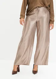 Pantalon en satin brillant, bonprix