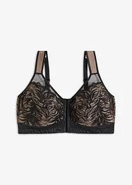 Soutien-gorge grand maintien sans armatures fermé devant, bonprix