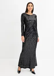 Robe sirène à sequins, bonprix