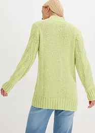 Pull en maille torsadée, bonprix