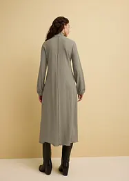 Robe en crêpe avec couture, bonprix