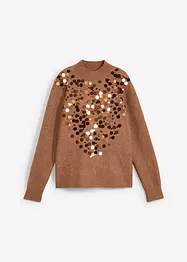 Pull à sequins, bonprix