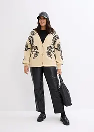 Gilet en maille avec un joli motif, bonprix