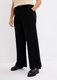 Pantalon élastiqué en maille, bonprix