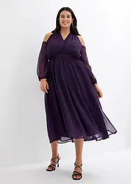 Robe de soirée en crêpe, bonprix