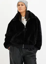 Blouson en fausse fourrure, bonprix