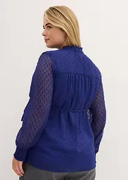 Blouse élégante de grossesse et d'allaitement en crêpe, bonprix