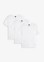 Lot de 3 T-shirts col V, bonprix