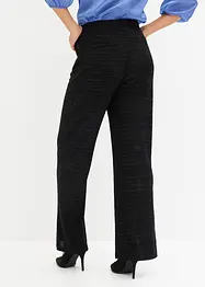 Pantalon Marlene à effet brillant, bonprix