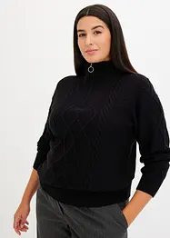 Pull camionneur à motif torsadé, bonprix