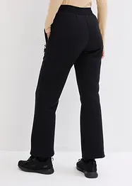 Pantalon de jogging large avec doublure polaire, bonprix