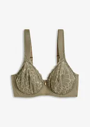 Soutien-gorge minimiseur à armatures, en matière brillante, bonprix