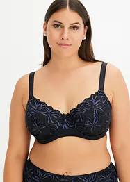 Soutien-gorge minimiseur à fil lurex multicolore, bonprix