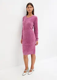 Robe en maille avec lurex, bonprix