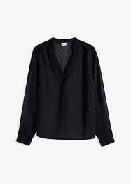 Blouse en crêpe texturé, bonprix