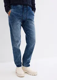 Jean boyfriend taille mi-haute, thermique, bonprix