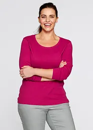 T-shirt manches longues 100% coton, bonprix