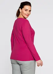 T-shirt manches longues 100% coton, bonprix