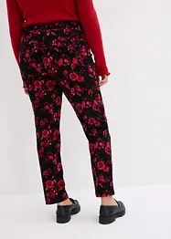 Pantalon en twill imprimé, bonprix