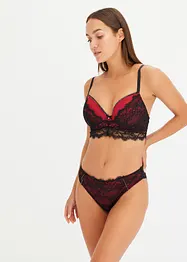 Soutien-gorge à coques, armatures et strass, bonprix