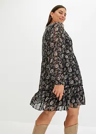 Robe en crêpe, bonprix