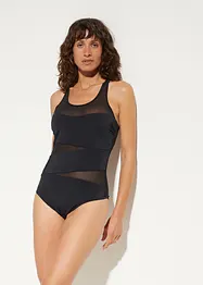 Maillot 1 pièce légèrement sculptant exclusif en polyamide recyclé, bonprix