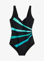 Maillot 1 pièce sculptant, maintien fort, à empiècements, bonprix