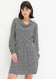 Robe en crêpe texturé, bonprix