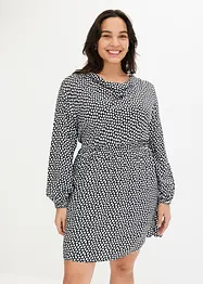 Robe en crêpe texturé, bonprix