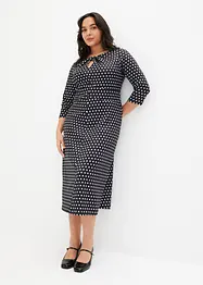 Robe midi en matière néoprène douce, bonprix