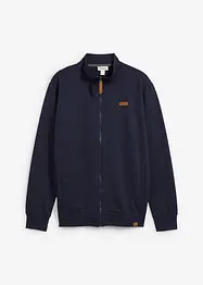 Sweat zippé avec col montant, bonprix