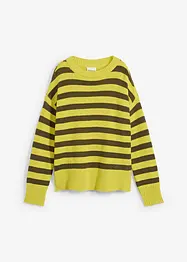 Pull boxy en maille ajourée, bonprix