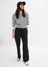 Pantalon en jersey interlock épais, bonprix